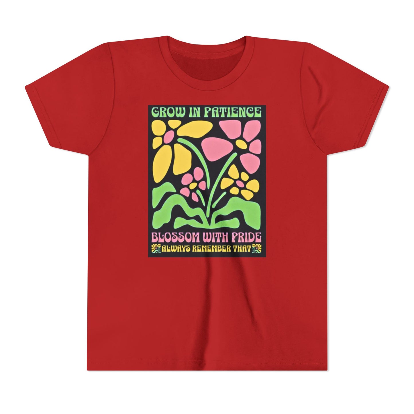 Blossom with Pride - Short Sleeve Tee (23 colors , 4 sizes)