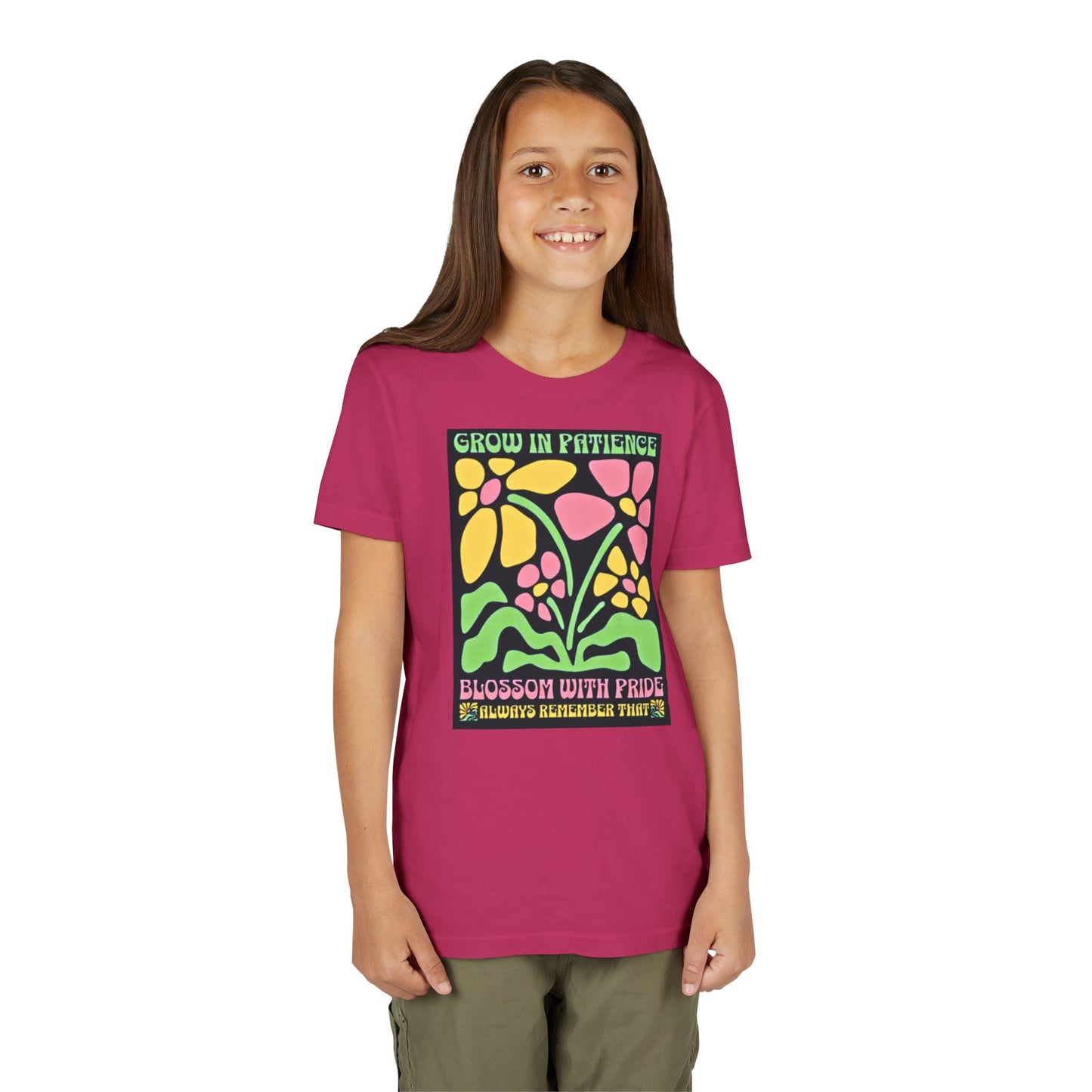 Blossom with Pride - Short Sleeve Tee (23 colors , 4 sizes)