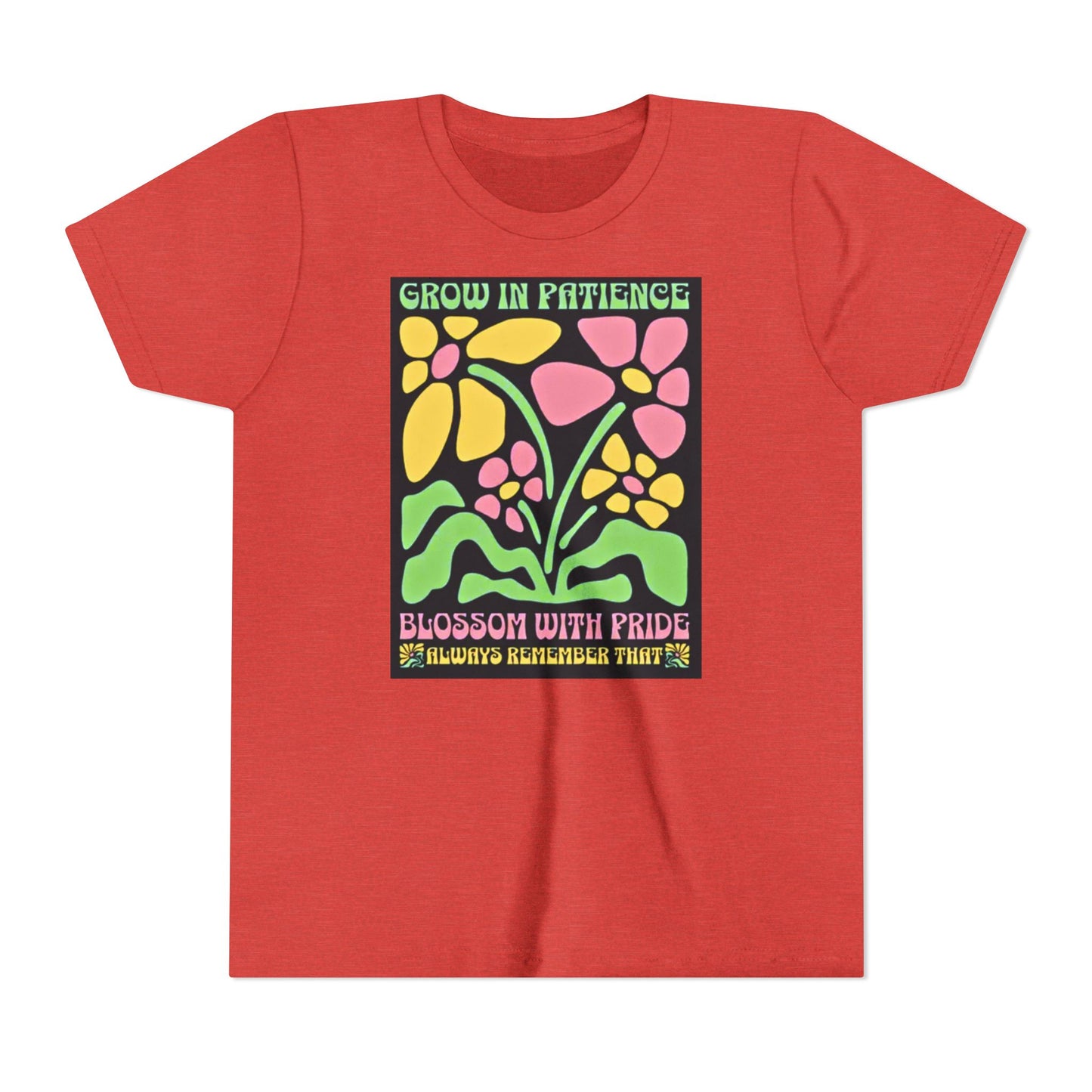 Blossom with Pride - Short Sleeve Tee (23 colors , 4 sizes)