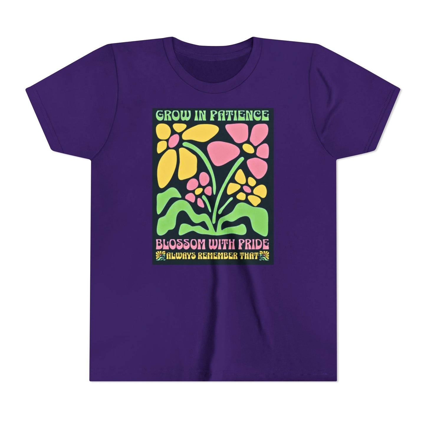 Blossom with Pride - Short Sleeve Tee (23 colors , 4 sizes)
