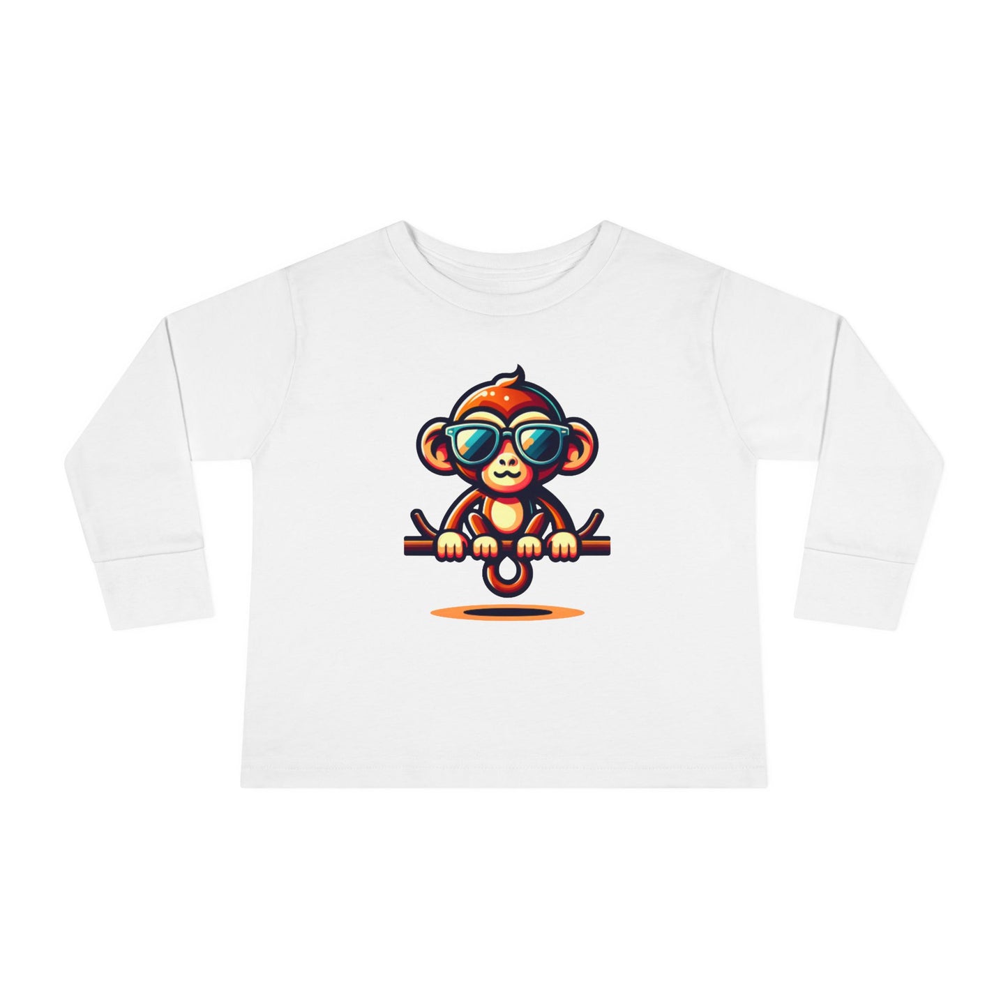 Hanging Around Monkey Long Sleeve (8 colors, 4 sizes)