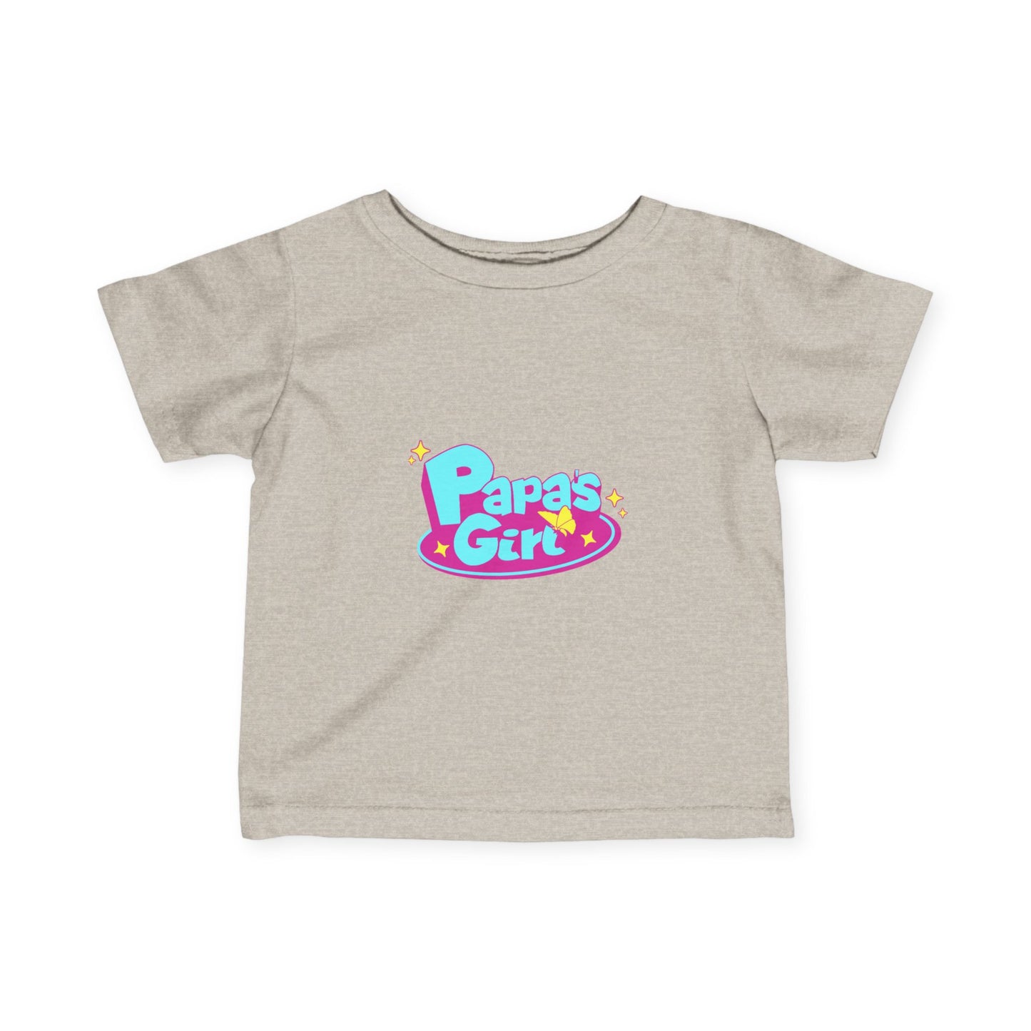Infant Papa's Girl Short Sleeve (15 Colors 5 sizes)