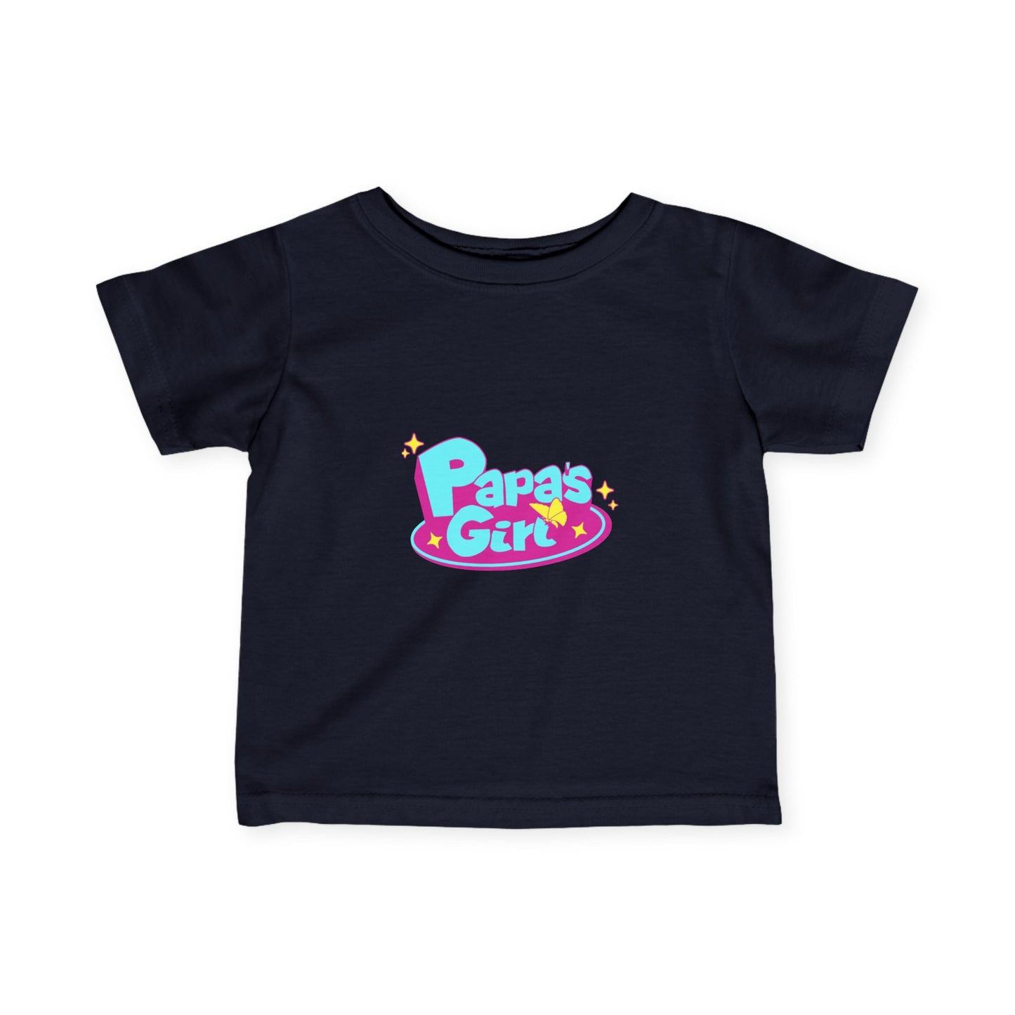 Infant Papa's Girl Short Sleeve (15 Colors 5 sizes)