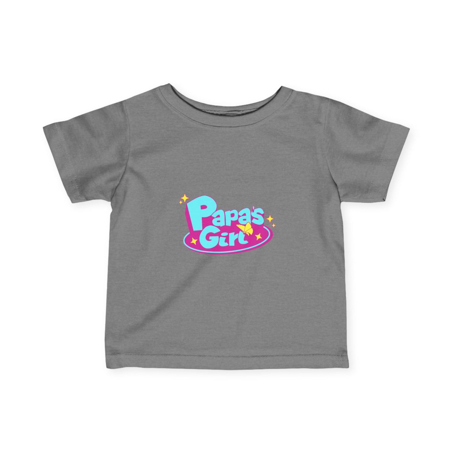 Infant Papa's Girl Short Sleeve (15 Colors 5 sizes)
