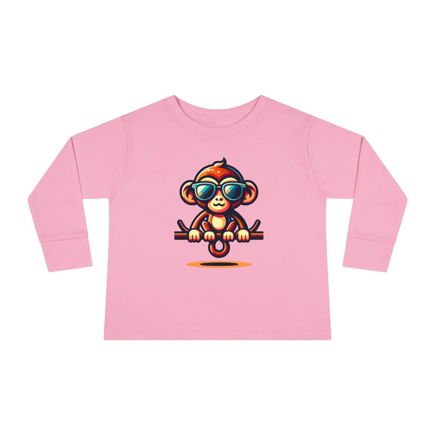 Hanging Around Monkey Long Sleeve (8 colors, 4 sizes)