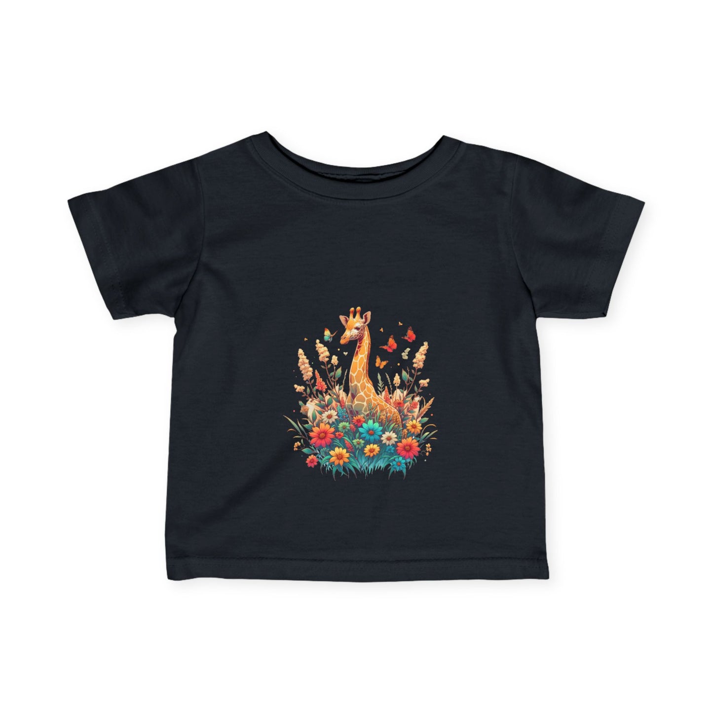 Infant Giraffe cotton Tee