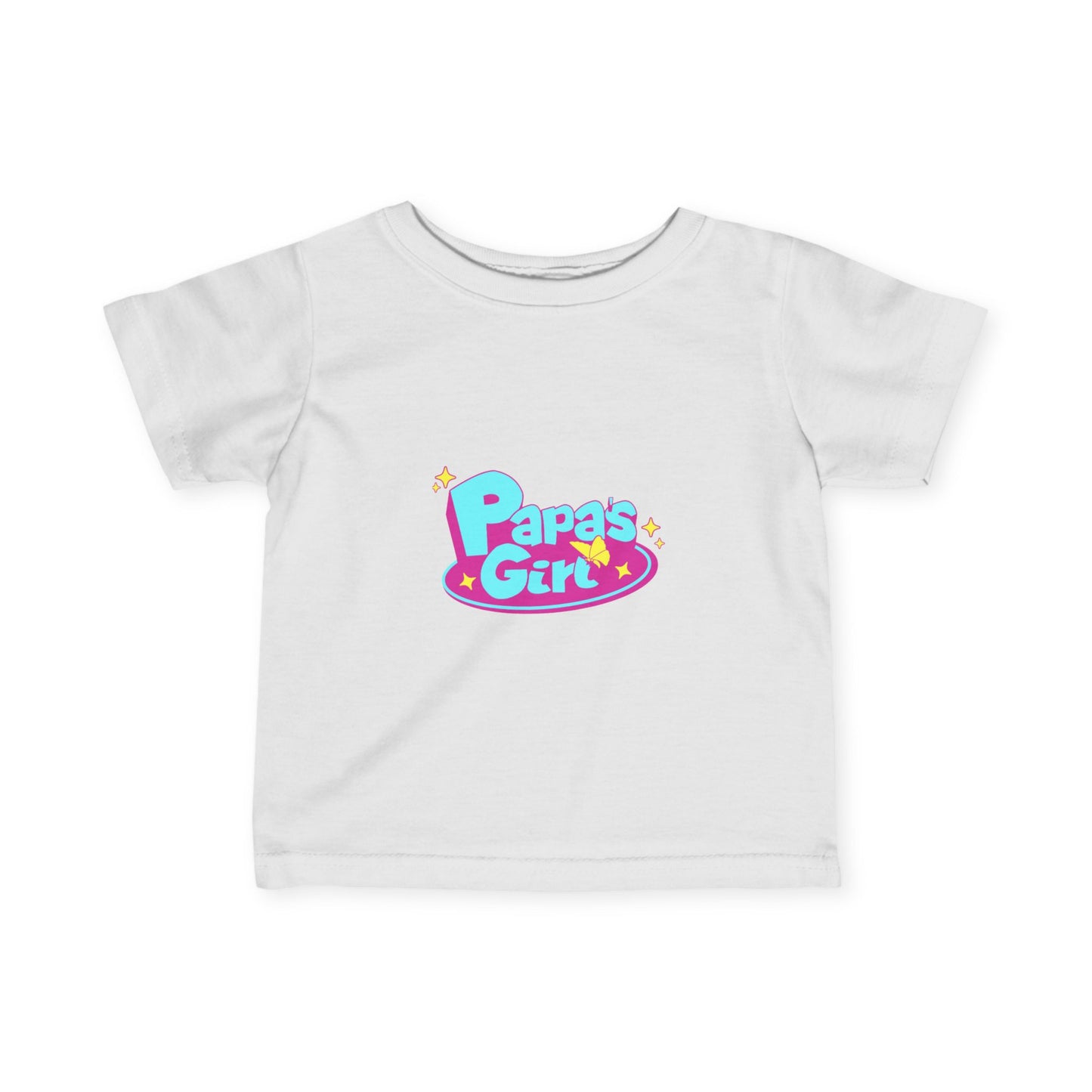 Infant Papa's Girl Short Sleeve (15 Colors 5 sizes)
