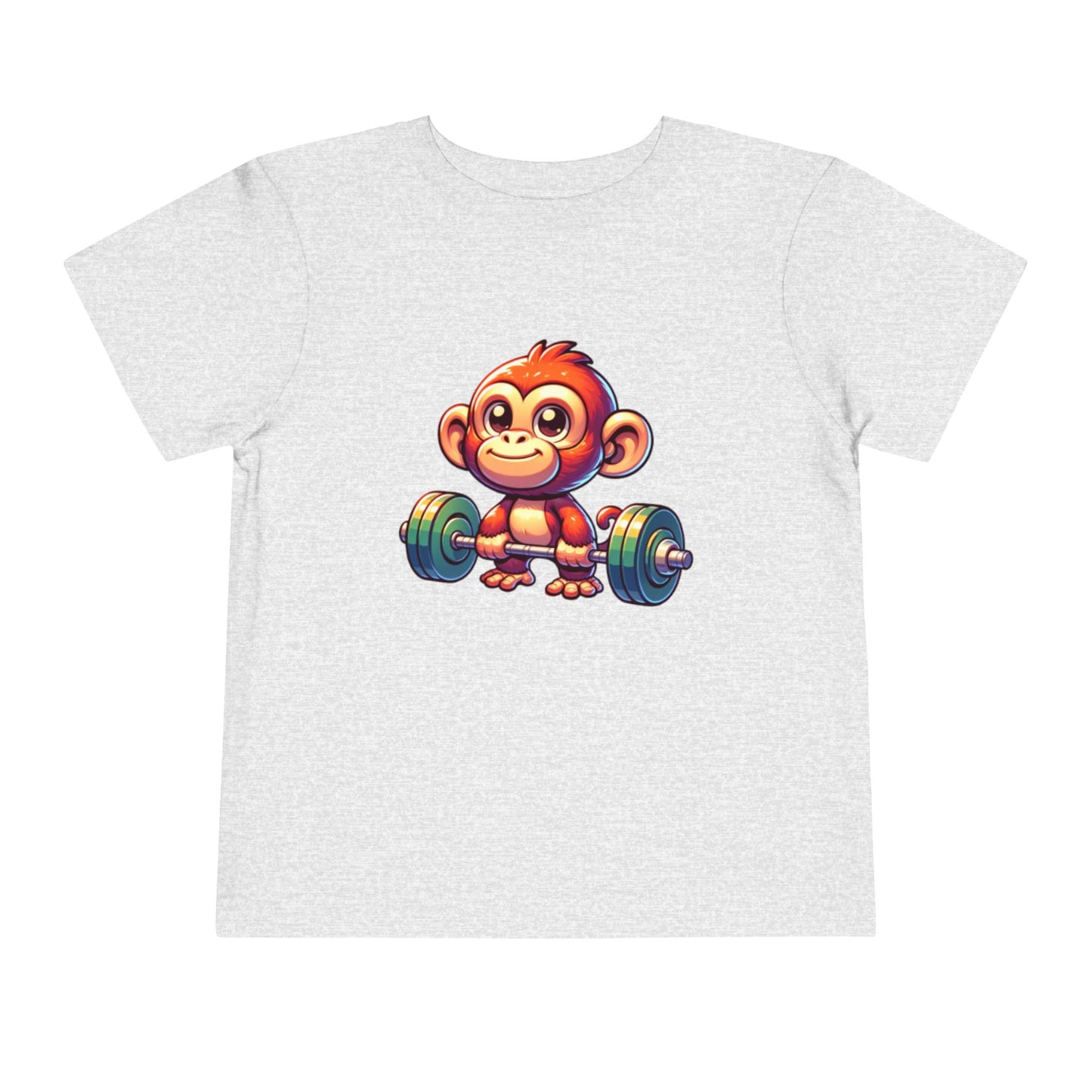 Monkey Weight Toddler Short Sleeve (15 colors, 4 sizes)
