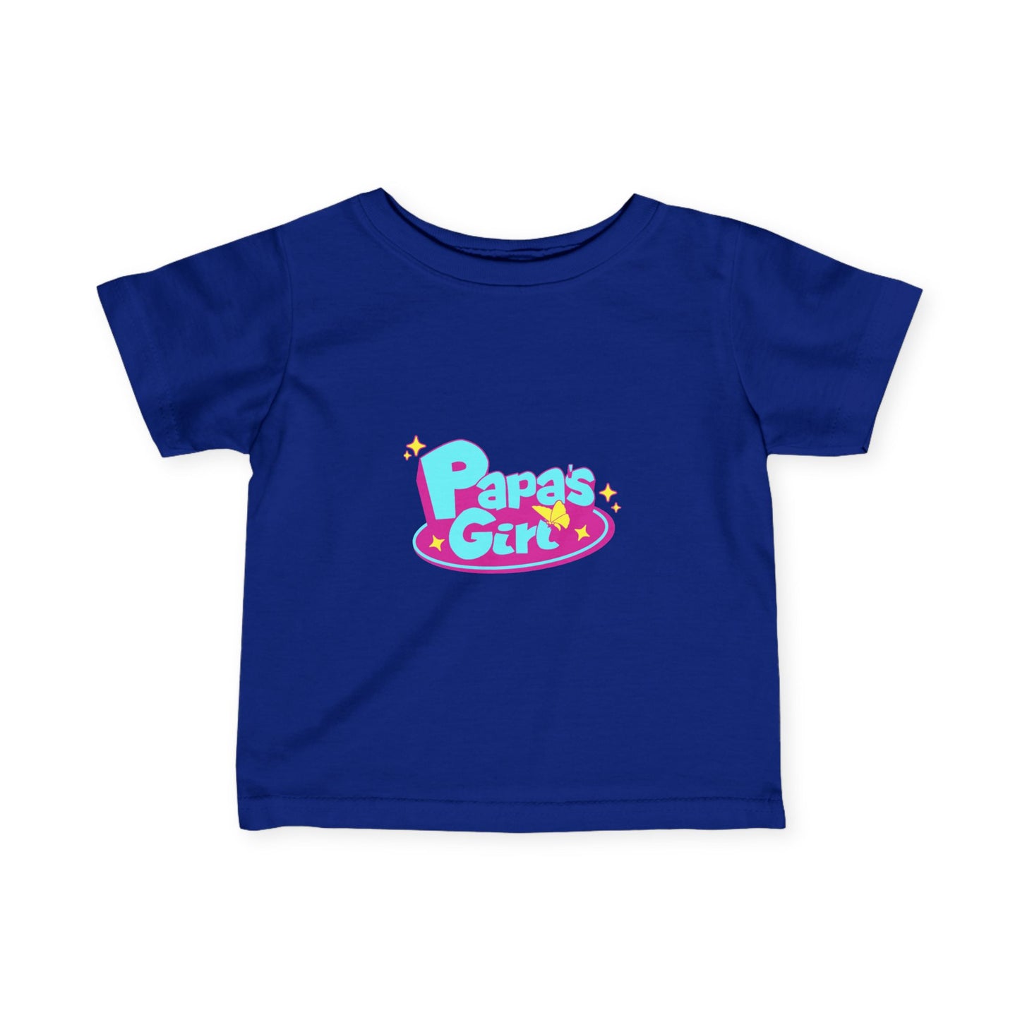 Infant Papa's Girl Short Sleeve (15 Colors 5 sizes)