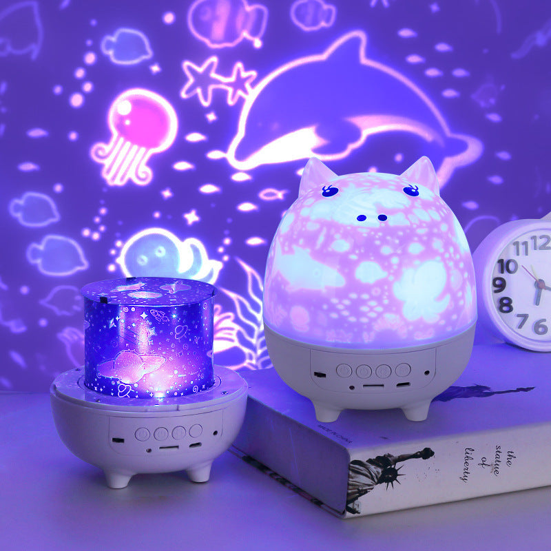 Cartoon Pig Remote Control for Kids Projector Night Light