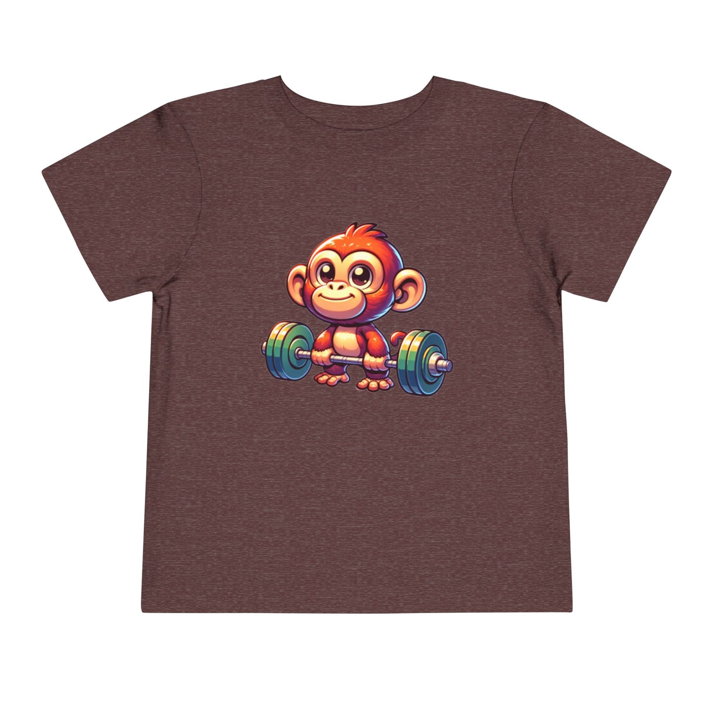 Monkey Weight Toddler Short Sleeve (15 colors, 4 sizes)