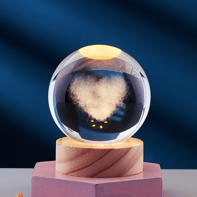 Crystal Ball - Glowing Night Light