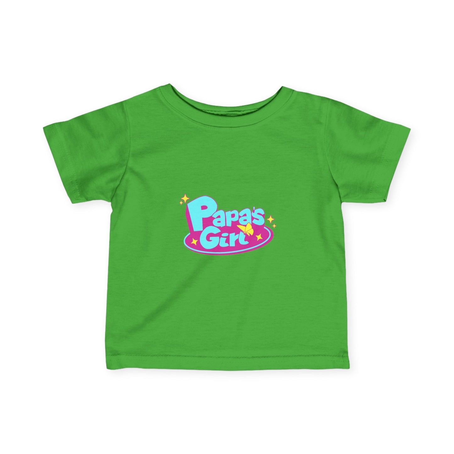 Infant Papa's Girl Short Sleeve (15 Colors 5 sizes)