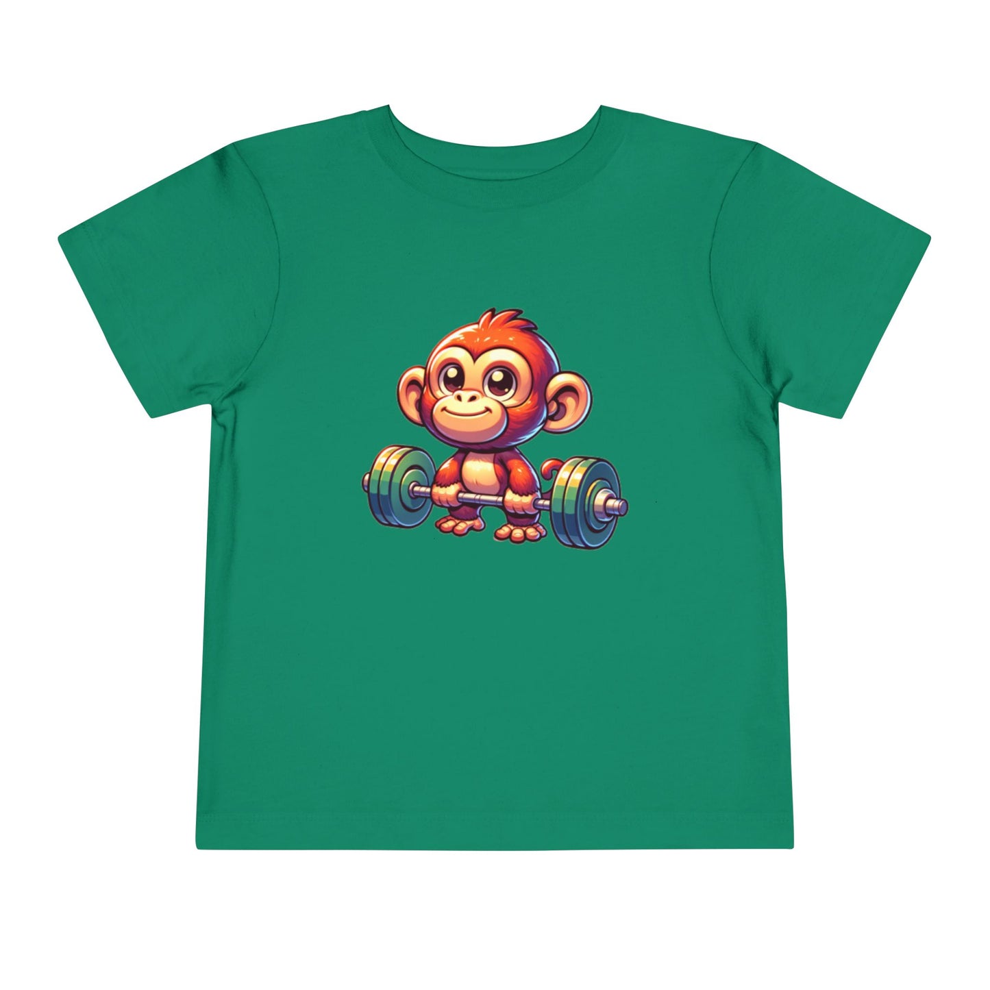 Monkey Weight Toddler Short Sleeve (15 colors, 4 sizes)