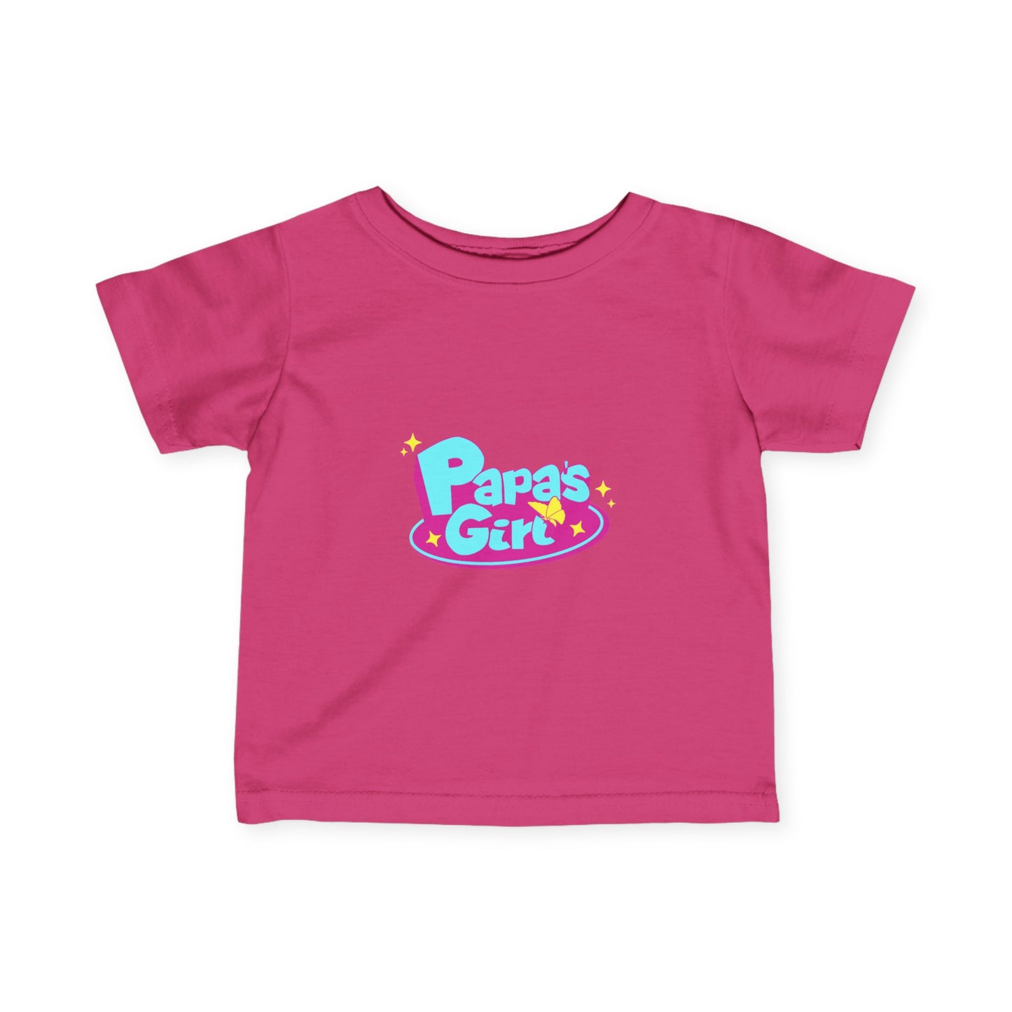 Infant Papa's Girl Short Sleeve (15 Colors 5 sizes)