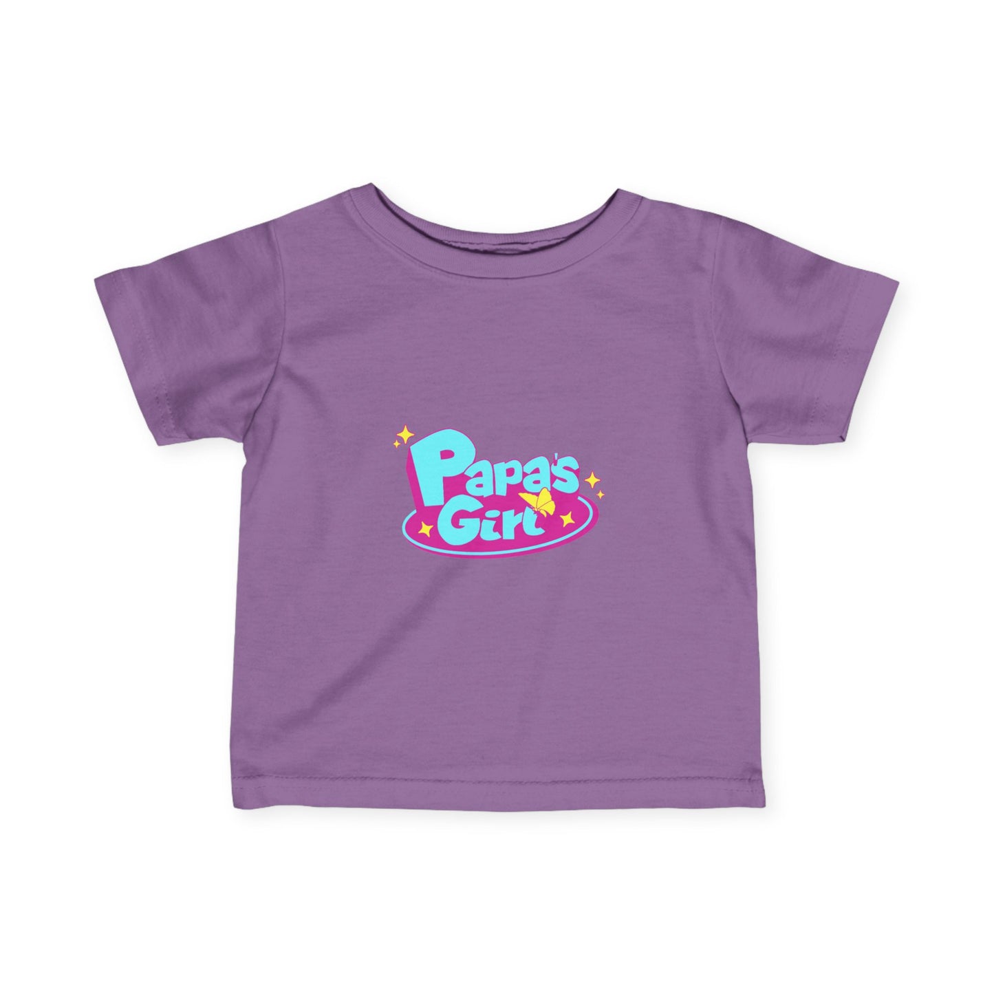Infant Papa's Girl Short Sleeve (15 Colors 5 sizes)