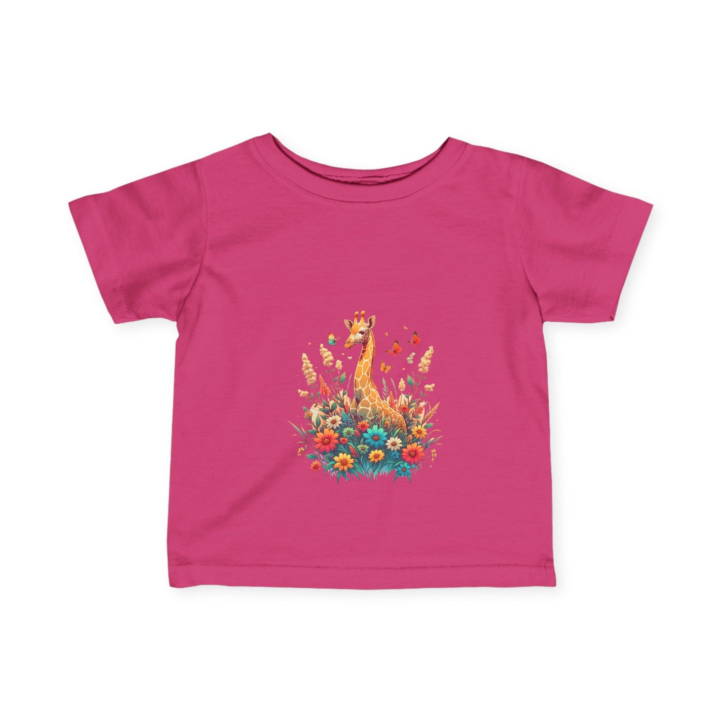 Infant Giraffe cotton Tee