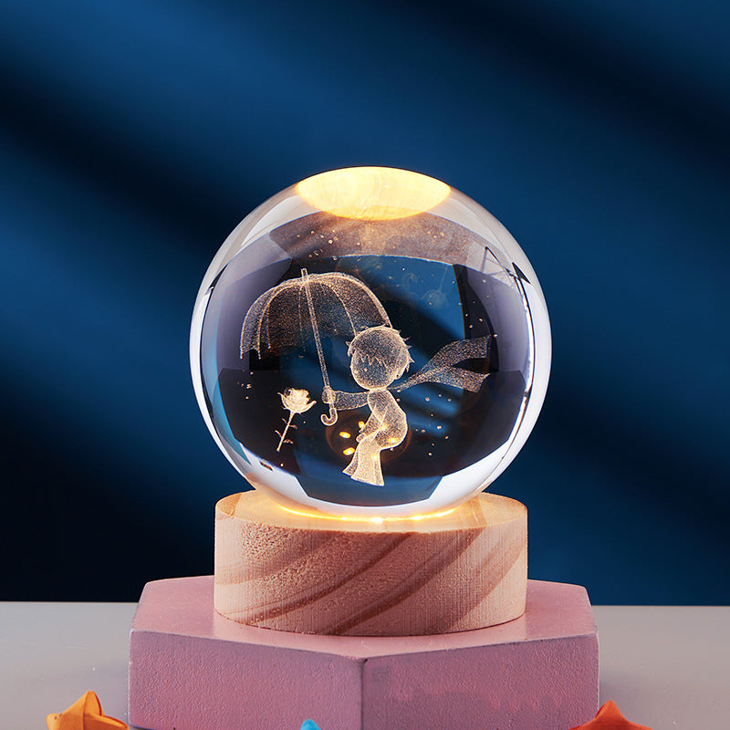 Crystal Ball - Glowing Night Light