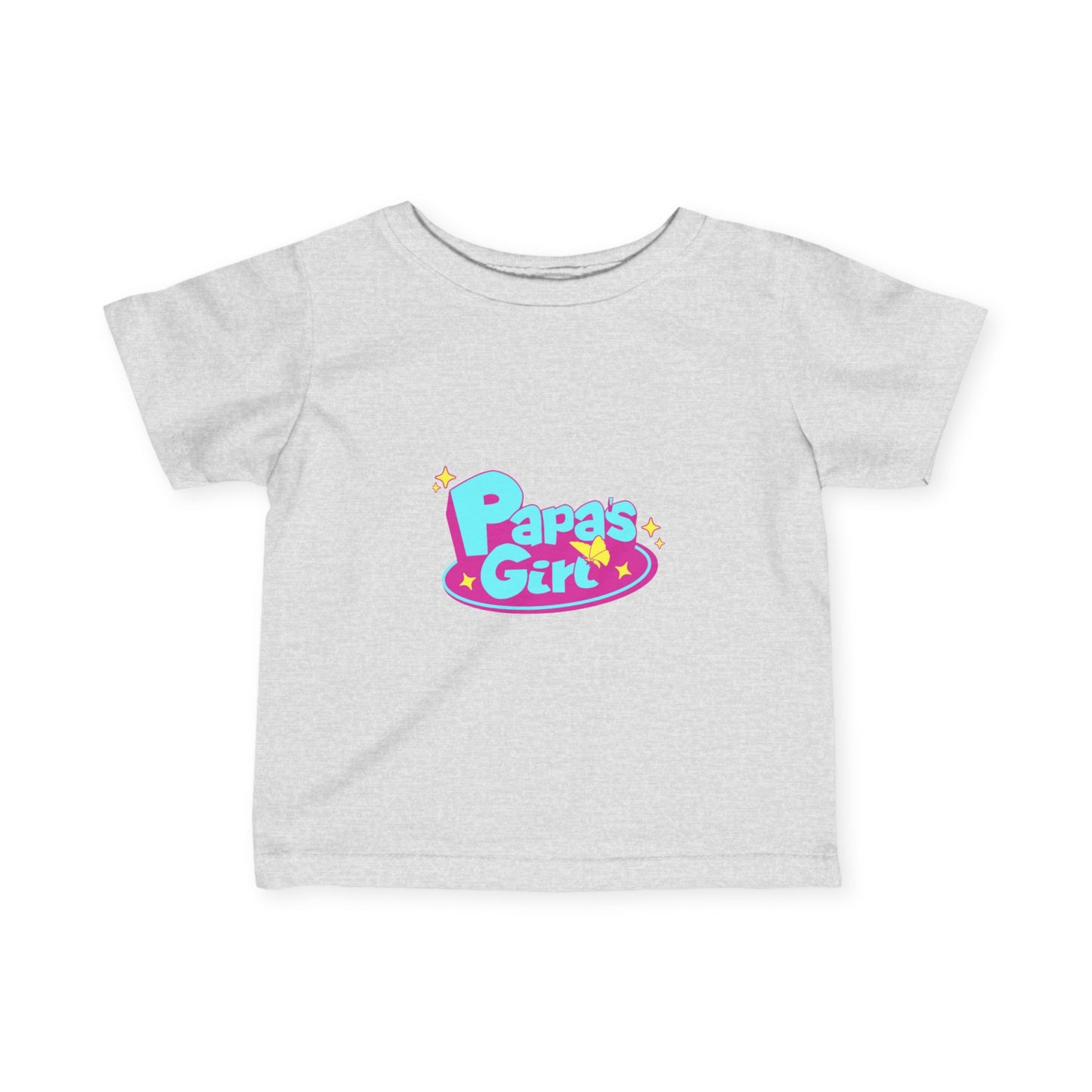 Infant Papa's Girl Short Sleeve (15 Colors 5 sizes)