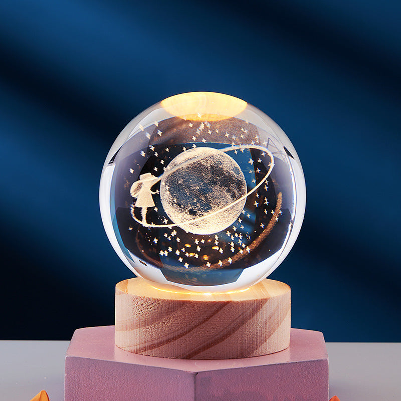 Crystal Ball - Glowing Night Light